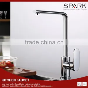 Modern Brass Hot and Cold Kitchen Mixer Tap and Attachements SQ-202 thumbnail-1