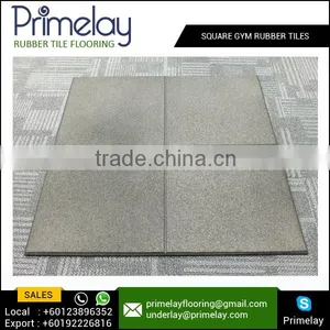 New Range of Most Useful Square Rubber Tile/ Rubber Floor Gym thumbnail-2