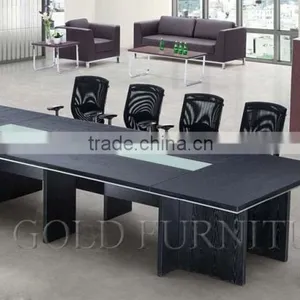 High-end Office Furniture Modern Wooden Melamine Conference Meeting Table (SZ-MT063) thumbnail-1