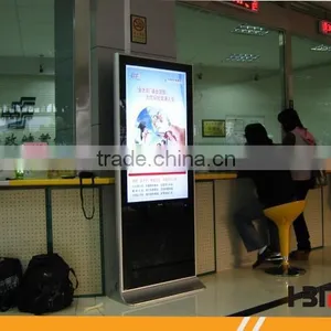 Floor Standing Network Lcd Digital Signage Kiosk thumbnail-3