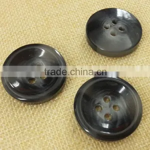 Resin 4 Holes Horn Button thumbnail-4