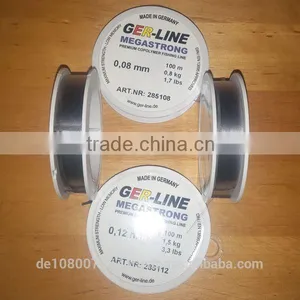 Sports Fishing Line, Nylon Fishing Lines[made in Germany ] Megastrong 500M Light Grey thumbnail-2