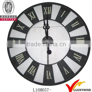 Large Retro Vintage Wall Metal Decoration Clock thumbnail-2