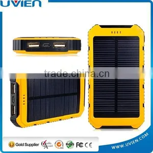 Mobile Solar Power Bank With Dual USB thumbnail-1