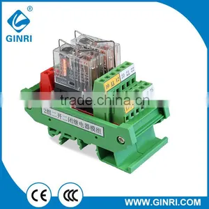 JR-2L2/2 Channel DPDT OMRON Relay Module (PLC Output Amplified Board) thumbnail-1