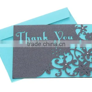 Laser Cut Place Card Amour Customised Thank You Card Quality Choice thumbnail-2