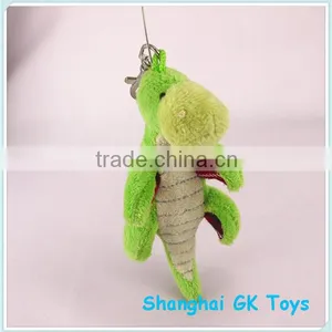 Plush Green Crocodile Keychain thumbnail-1
