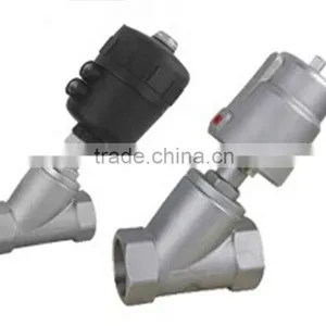 Compressor Male Straight 2 Way Air Actuated Angle Seat Valve thumbnail-3