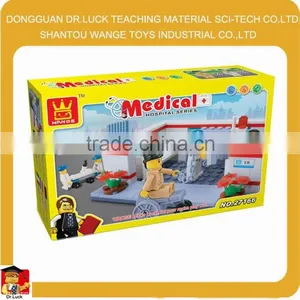 Doctor Equipment Kids Doctor Plastic Hospital Toy Set thumbnail-1