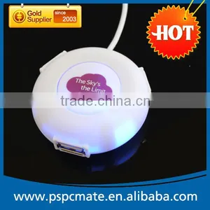 Computer Round 3 Port LED Usb Hub With Webkey/weblink Function thumbnail-1