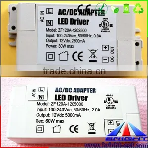LED Power Driver 24V 6W-60w 300mA Indoor LED Driver Plastic Case High PFC thumbnail-1