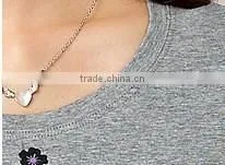 Summer Big Yards of Cotton Embroidered Folk Women's T-shirt of Women Knitting t Shirt thumbnail-3
