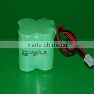 C 4500mAh Ni-MH Rechargeable Battery Packs 4.8V Stable Voltage thumbnail-1