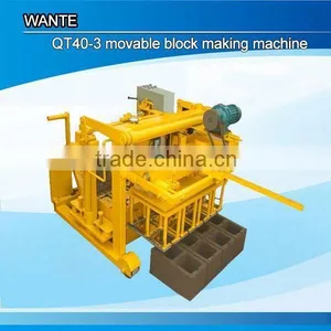 QT40-3A Compressed Concrete Brick Block Machine thumbnail-1