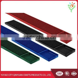 Custom Branded Logo Bar Spill Mat, Anti Slip Wine Rubber Bar Mat, Durable Pvc Bar Mat Quality Choice thumbnail-3