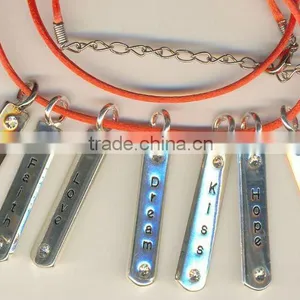 Various Rectangle Stainless Steel Metal Pendant thumbnail-1