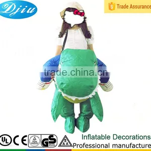 DJ-CO-112 Halloween Christmas Cosplay Inflatable Dinosaur Costume Party Fancy Dress Unisex Crops New thumbnail-1
