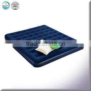 Inflatable Double Bed/pvc Flocked Double Bed/inflatable Double Air Bed thumbnail-1