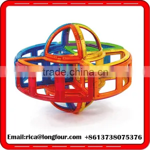 Mag Wisdom 258 Pcs Magnetic Construction Plastic Building Blocks Quality Choice thumbnail-2