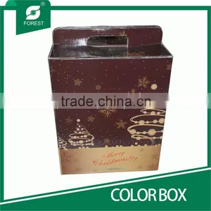 FOLDING COLOR BOX WINE PACKING BOX thumbnail-1