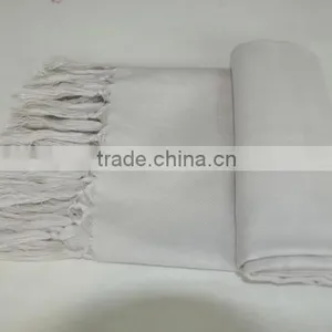Hand Made Pestemal Turkish Towel Peshtemal 100 Cotton Cotton Towel thumbnail-4