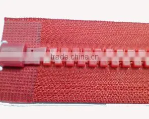 8# Plastic Resin Zipper Open End Ziipper With Reversible Slider Zipper Jacket Zipper Coate Zipper thumbnail-3