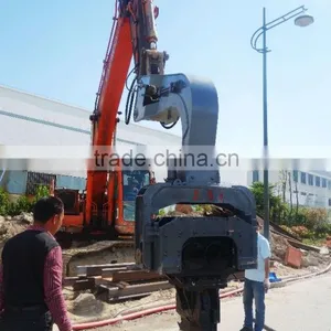 High Quality New Custom-made Colour Hydraulic Vibratory Hammer (used Together With an Excavator 30-40 Tons) thumbnail-4