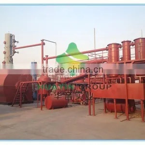 Safety And No Smoke 3/5/10T Used/Waste Tire/Plastic/Engine/Crude Oil To Diesel With Promising Profits thumbnail-1