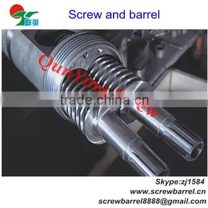 Twin Coinical Screw Barrel for Extruder Machinery in Stock thumbnail-1