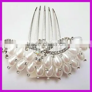 Hot Selling Rhinestone Hair Comb Young Beauty Women BY 1864 thumbnail-1