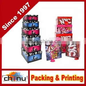OEM Customized Printing Paper Gift Packaging Box (110215) thumbnail-1