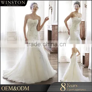 2016 New Fashion Real Photo Beach Wedding Dress thumbnail-1