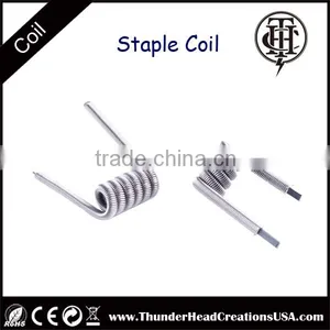 THC Twisted Fused Clapton Tiger Prebuilt Transformer Eagle Coil Spool Rod Wire thumbnail-1