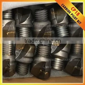 CP18 Surface Cutting Tungsten Carbide Rock Rotary Claw Ground Pilot Drill Bit thumbnail-1