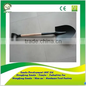 Wooden d Handle Garden Tools Spade Shovel thumbnail-1