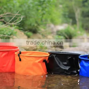 High Quality Custom Logo Collapsible Bucket Foldable Bucket thumbnail-3