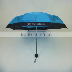 21'*8K,manual Open 3 Folded Super Mini Umbrella thumbnail-1