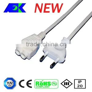Led Pendant Light 250V 2.5A AC Power Cord Mikro-stecker Euro Plug to 250MP Male Connector thumbnail-4