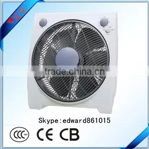 White Box Style Energy Saving 3Speed14 Inch Electrial AC Box Fan With 66X16 Cooper Motor thumbnail-1