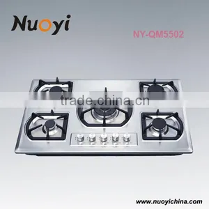 Best Selling Stainless Steel Kitchen Coutertops Gas Stove Valve Price Built-in Hob thumbnail-6