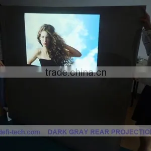 Holographic Rear Projection Film for Vivid Window Display Shop Logo Display thumbnail-1