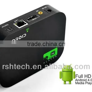 Android 4.0 HD Media Player,Full HD 1080P Smart TV Box,Mini Android TV Box thumbnail-2