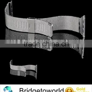 Thick Fashion Stainless Steel Band For Apple IWatch 38mm WatchBand Girl Lady Men Boy Belt 42mm For Apple Watch Sport Edition thumbnail-1