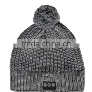 2015 Hot Sale Good Quality Fashion Skiing Hat Wireless Headphone /Skiing Beanie thumbnail-2
