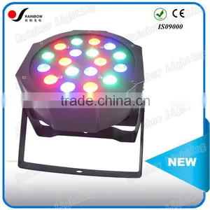 New Professional 18pcs 1W RGBW (4in1) Flat Par Light for Stage Lighting thumbnail-1