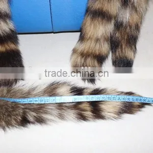 Wholesale Natural Color Fox Tail Fur Keychain / Fox Fur Tail thumbnail-3