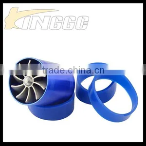 Aluminum Double Turbine Power Launcher Blue Color thumbnail-1