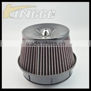 Universal Plastic Cold Air Intake Louver Auto Air Filter thumbnail-2