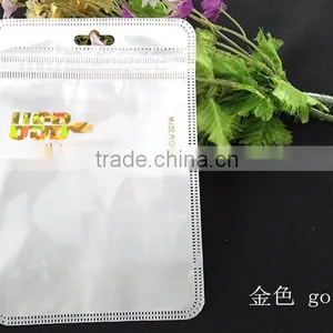 Mobile Phone Accessories Plastic Bags/white Printing USB Plastic Bags With Zipper/ thumbnail-5