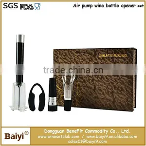 4pcs Opener Set Air Wine Opener Accessories From Factory thumbnail-1